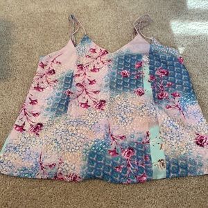 Skies Are Blue printed cami